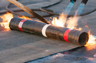 Tandem flat roof sealing